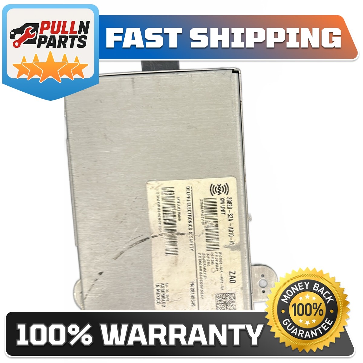 Honda Pilot XM Radio Module OEM 39820-SZA-A010M1 09-11 Used