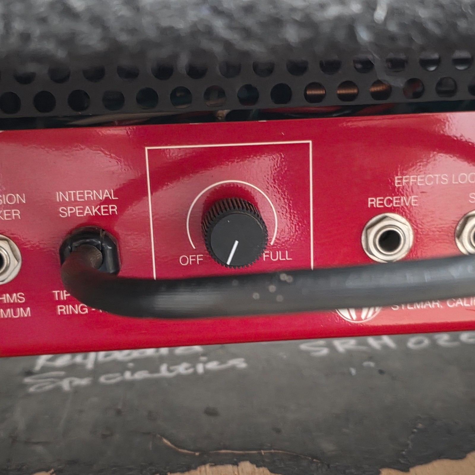 SWR SUPER REDHEAD 2x10 Bass Combo All Tube PreAmp Amplifier 2-10"