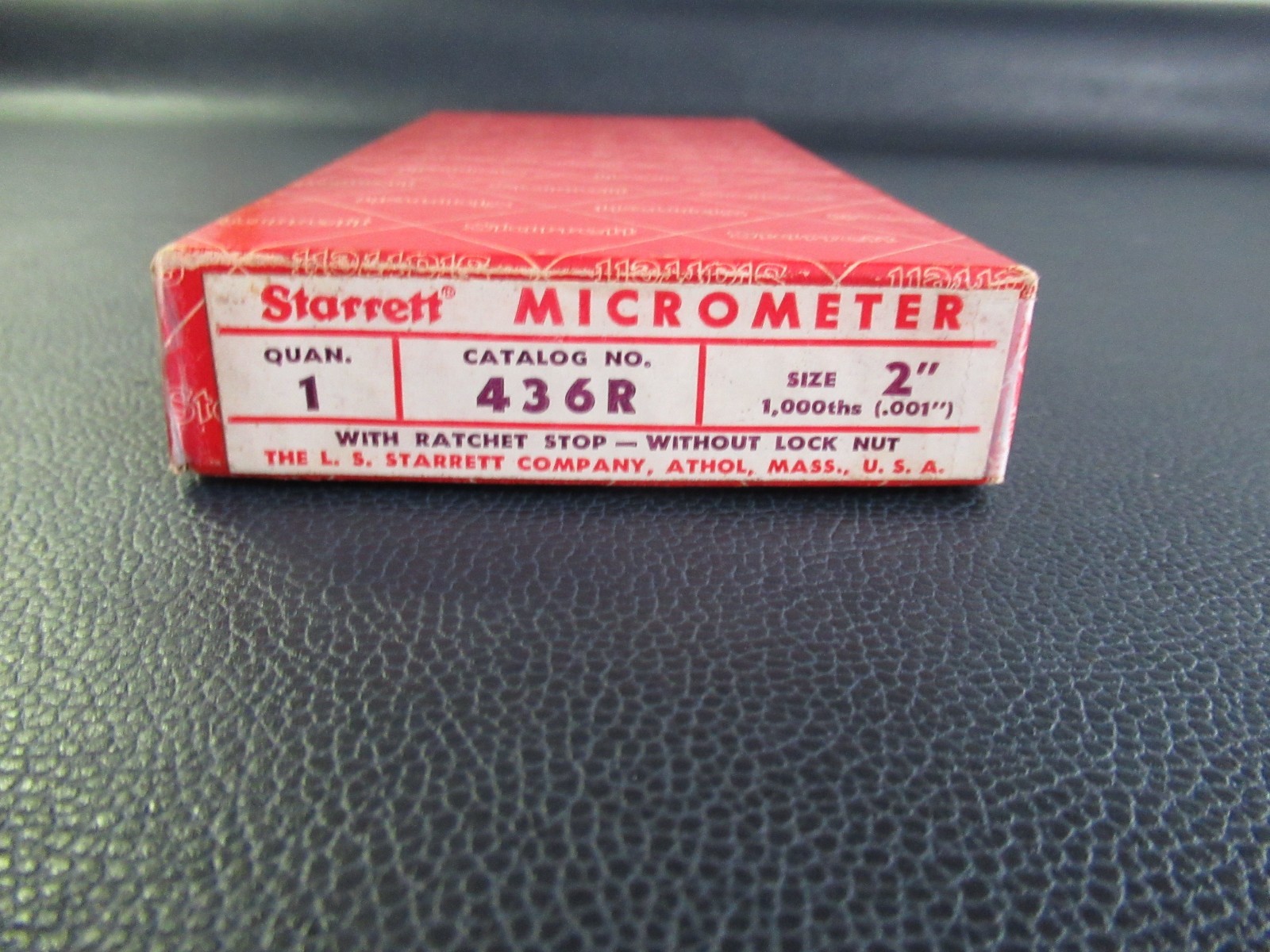 STARRETT  MICROMETER  436R-2"