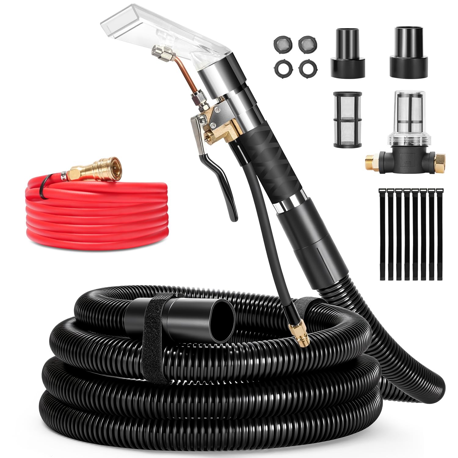 Annatuoli Extractor Attachment Kit for Shop Vac, Extractor Kit with Wand Hose...