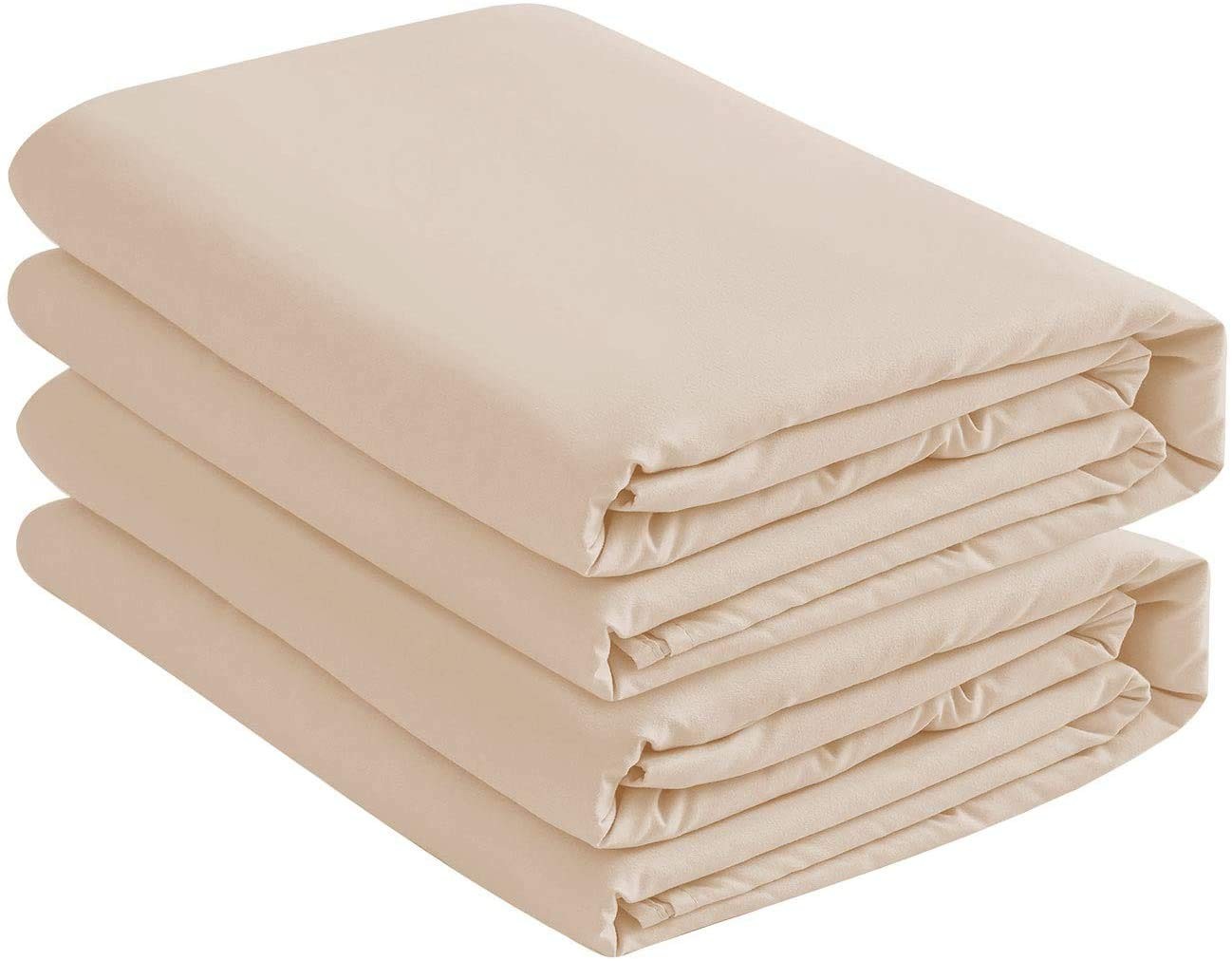 Destiny Crescent Microfiber Queen Fitted Sheets 2-Pack 15" Deep Pocket