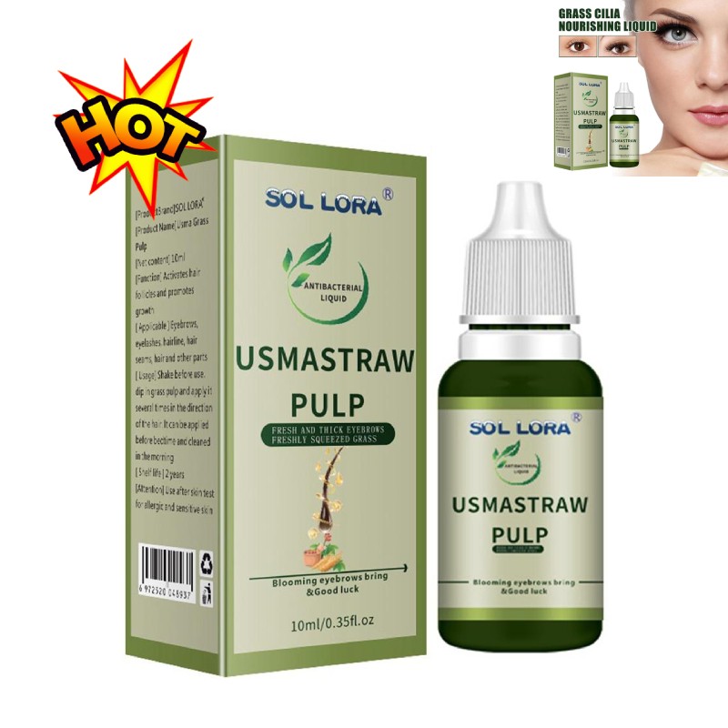 Usma Grass Hair Care Cilia Growth Nourishing Liquid, Little Stick Magi H OT