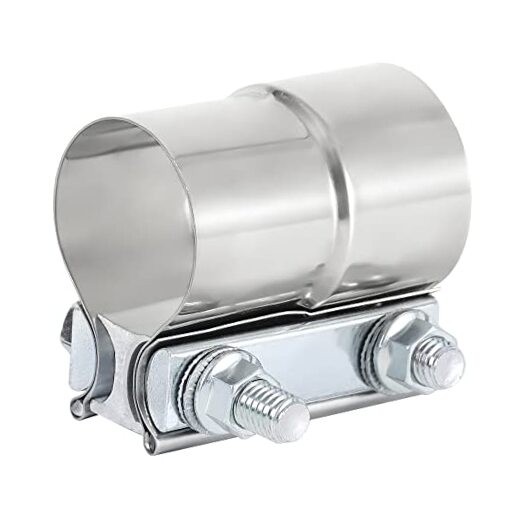 2.0 Inch Exhaust Clamp, Lap Joint Exhaust Band Clamp Sleeve 2.0 inch 1 Pcs