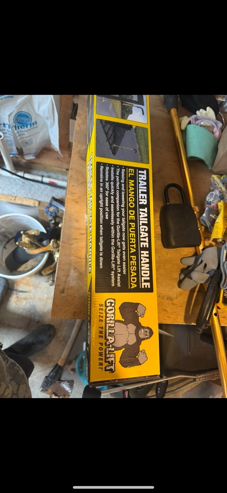 Gorilla lift trailer handle