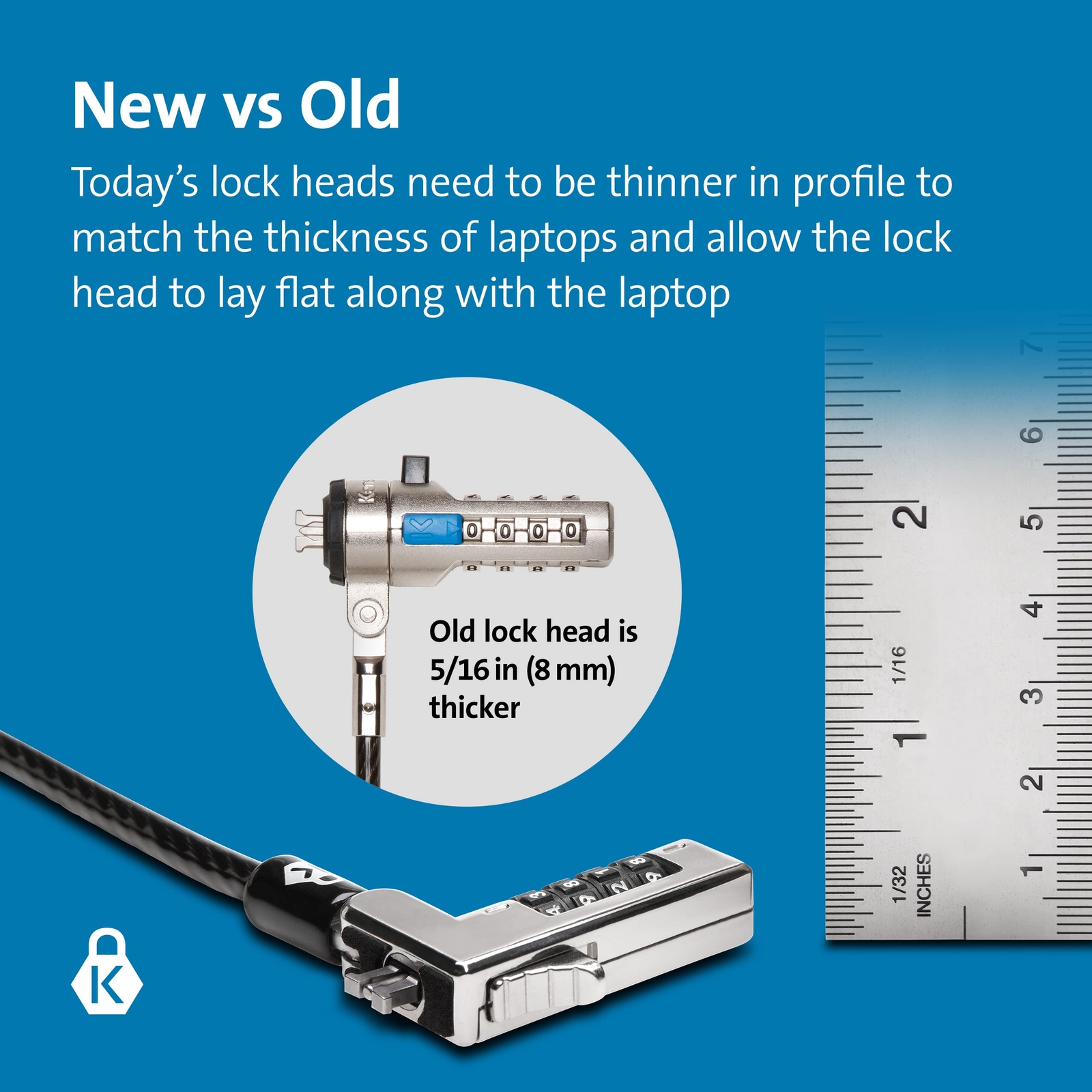 Slim Nano Combo Laptop Lock