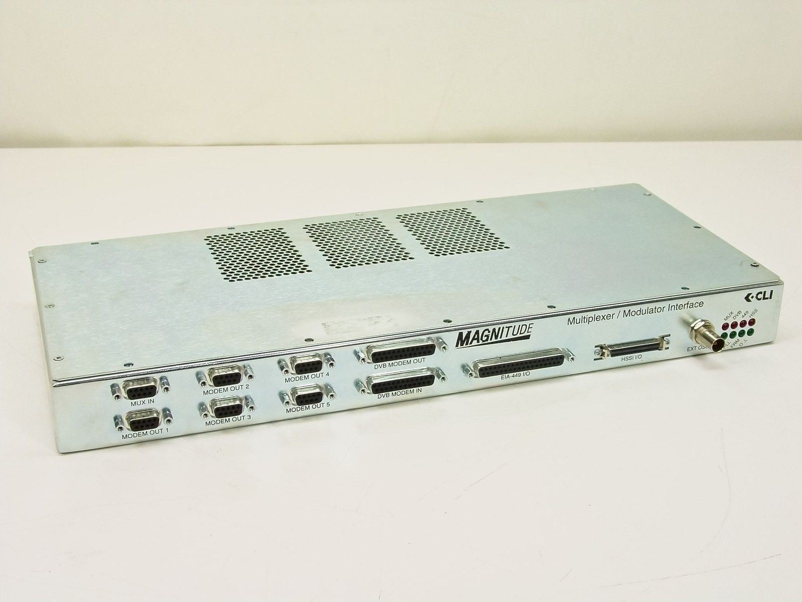 CLI Compression Labs Magnitude 410802-01 Multiplexer Modulator Interface DVB