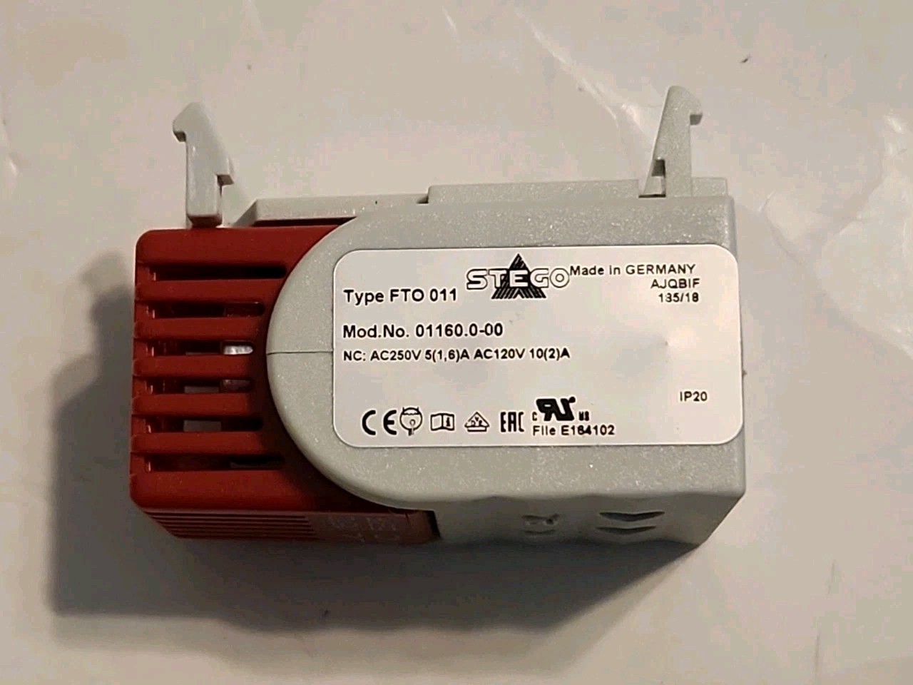 STEGO  FTO-011 model 01160.0-01 Tamper proof Thermostat - Free Shipping