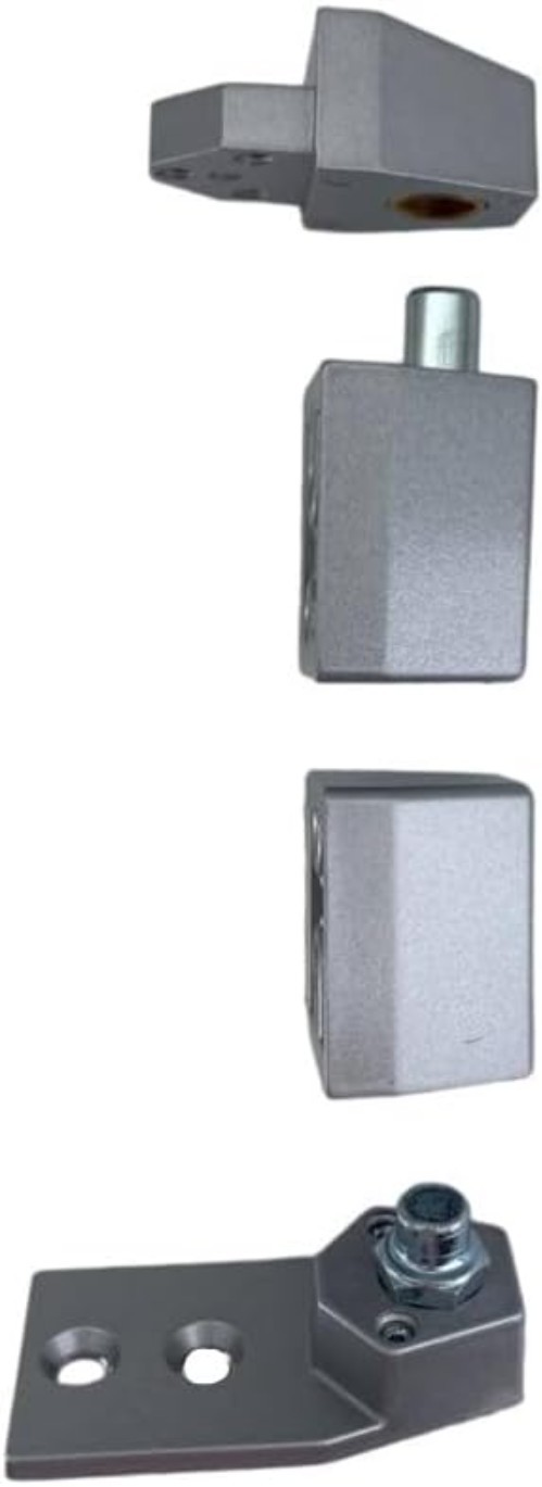 Durable Offset Reversible Pivot Set Flush-Mount for L-Shaped Commercial Doors