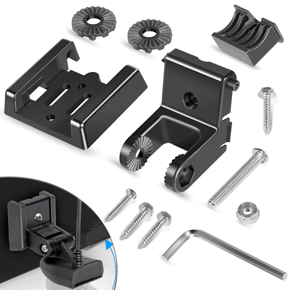 7400931 For Humminbird Transducer Mount MHX XNT XHS Hardware Transom Bracket Kit