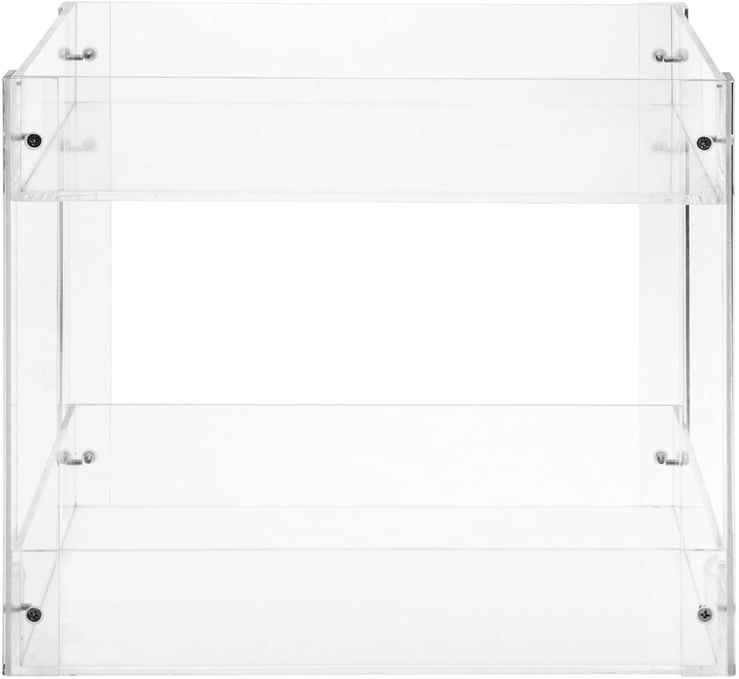 2-Tier Modern Style Clear Acrylic Home / Office Desktop Document Organizer Tray
