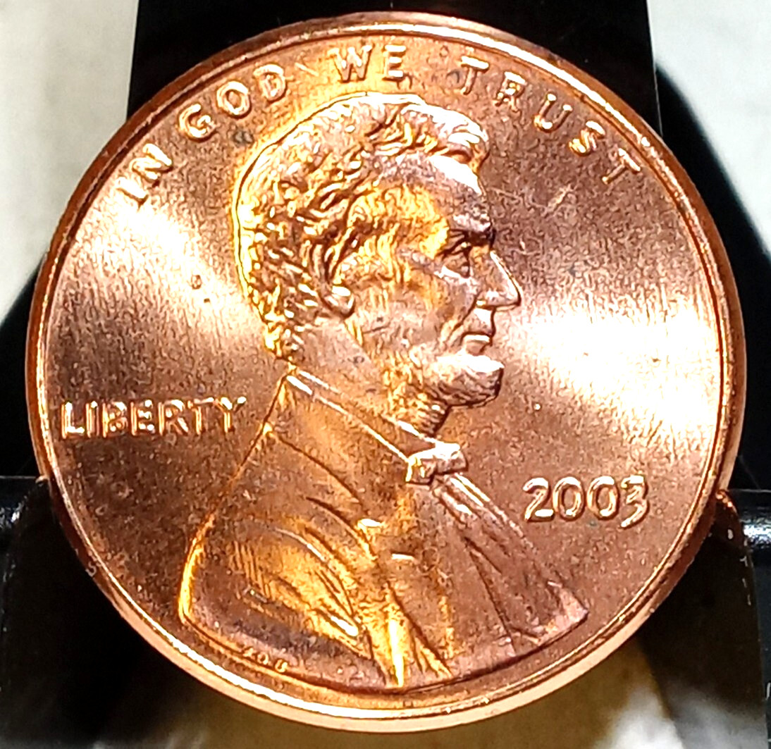 2003 P  Lincoln Memorial Cent Uncirculated  BU  Free Shipping