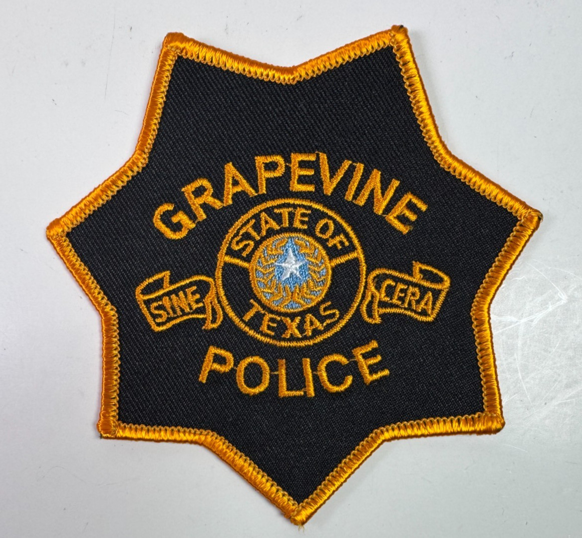 Gapevine Police Texas Tx Patch CC6