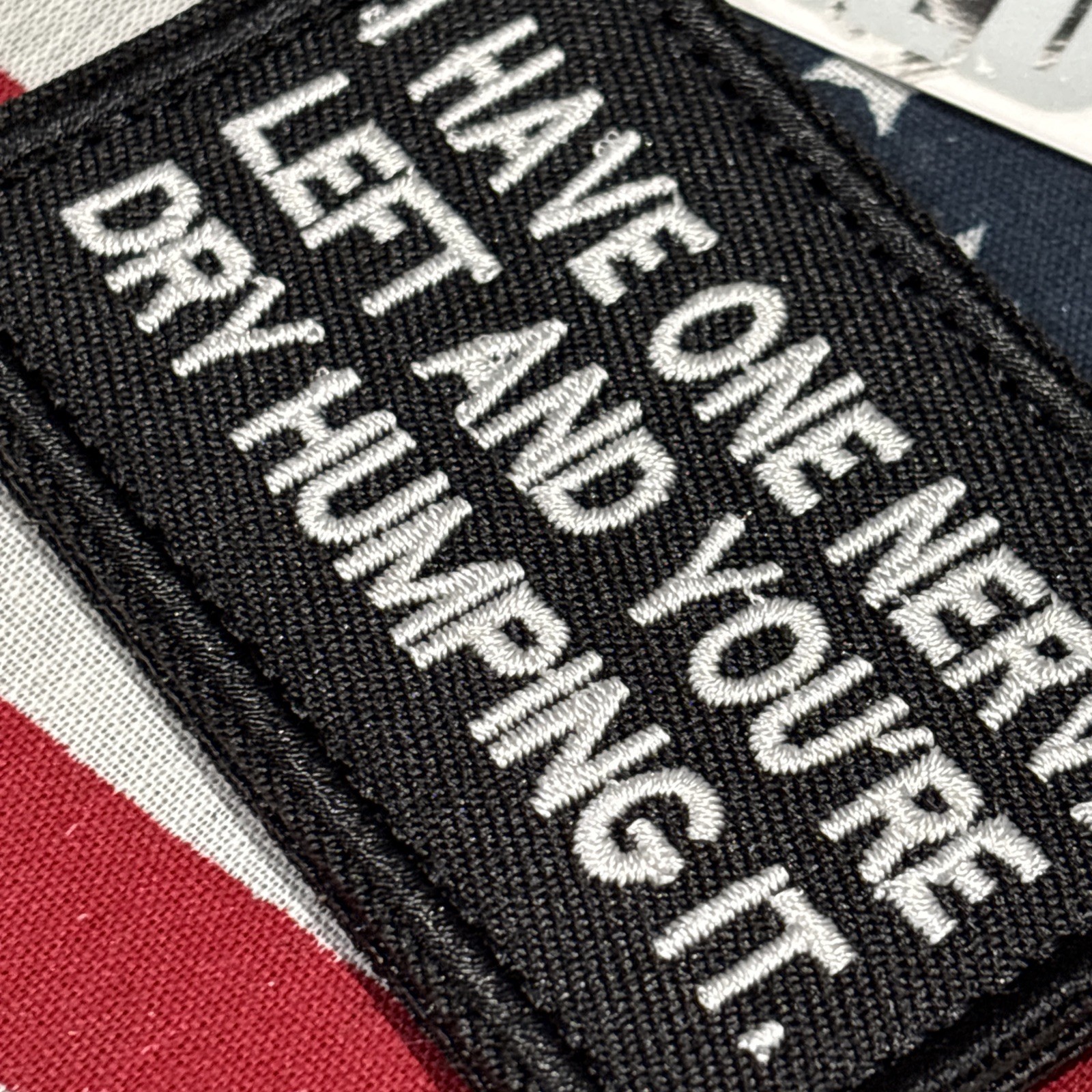 Dry Humping My Last Nerve Patch 3x2” Hook & loop High Quality Embroidery