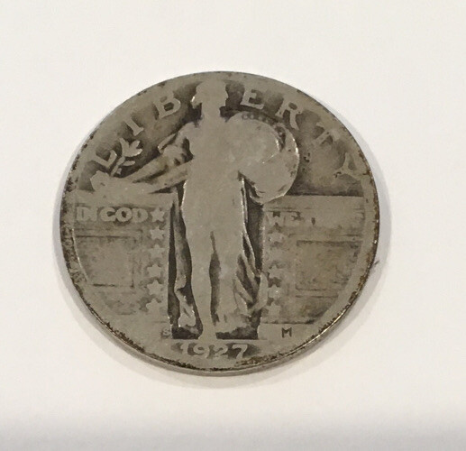 1927-S Standing Liberty Quarter