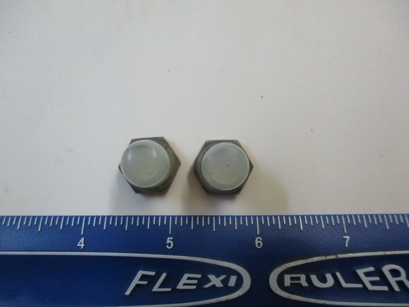*2* Toggle Switch Boots *NOS* dirty
