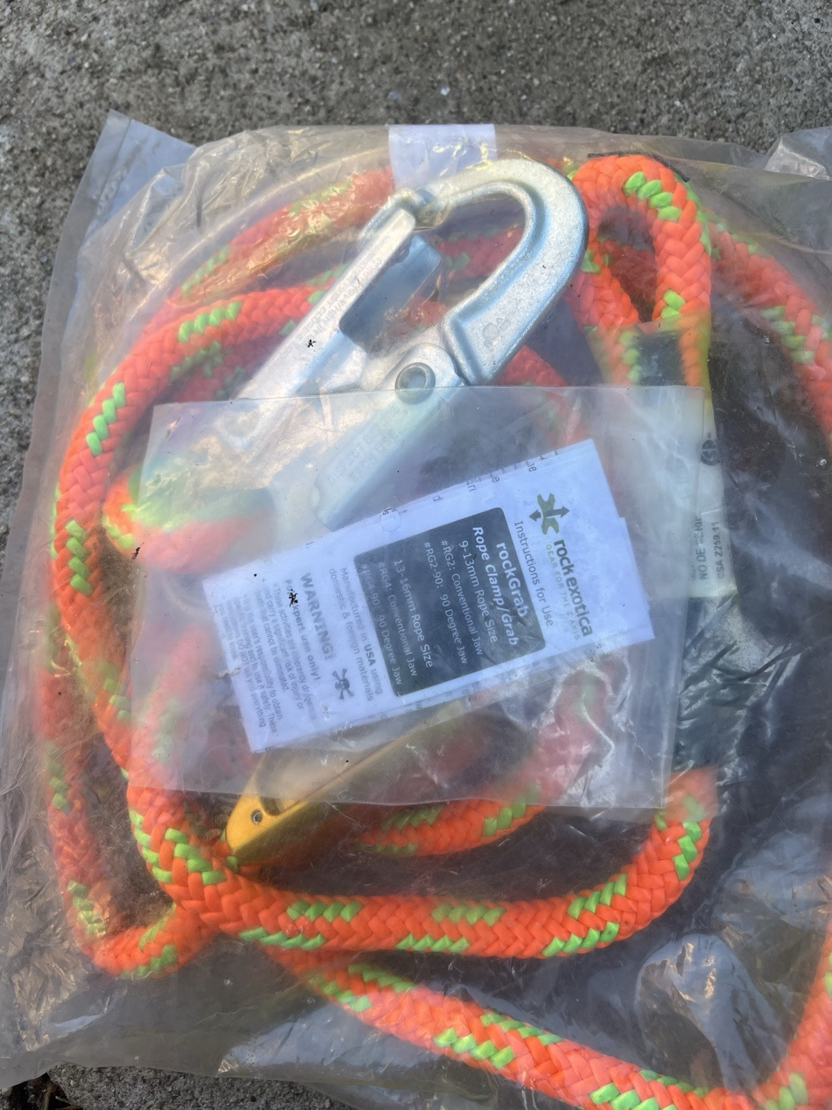 Jelco 8ft. Work Positioning Lanyard- 13088
