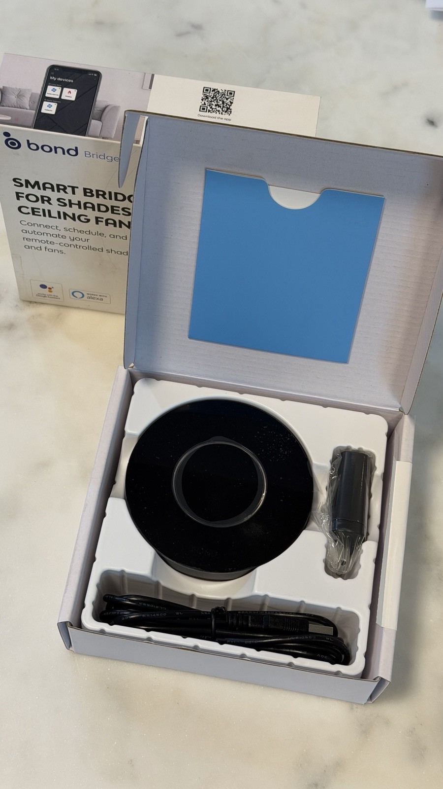 BOND Bridge BD-1000 Home Smart Automation Device for Shades and Ceiling Fans