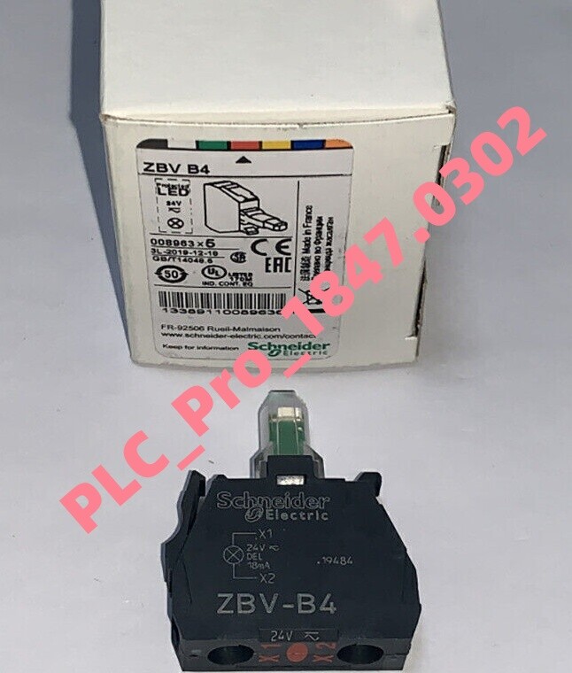 ZBV-B4 1PCS New Original Schneider ZBVB4 LED Light Module  Fast delivery