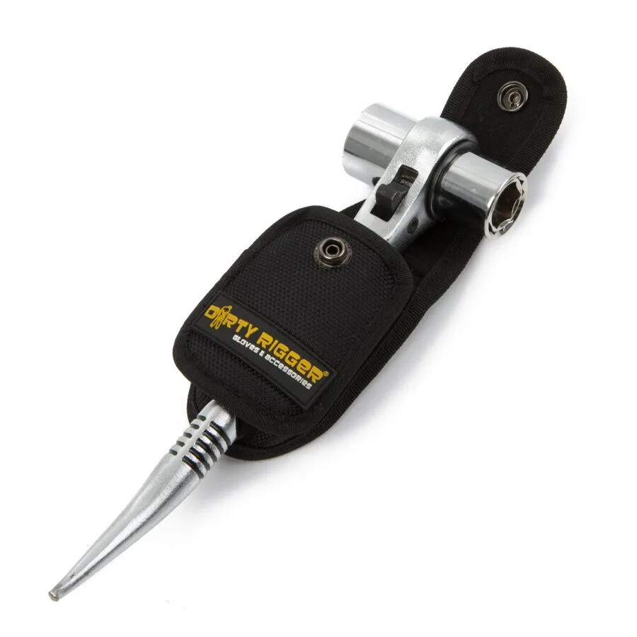 New Dirty Rigger Discreet Podger Holster (Pouch) With Belt Clip & Belt Loop