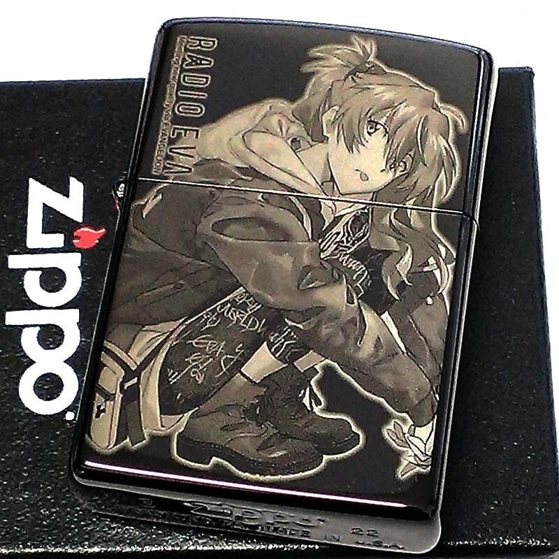 Zippo Evangelion RADIO EVA 10th ANNIVERSARY  Asuka Black Oil Lighter