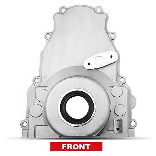 Engine Timing Cover Kit with Gasket Compatible with Chevy Silverado Express