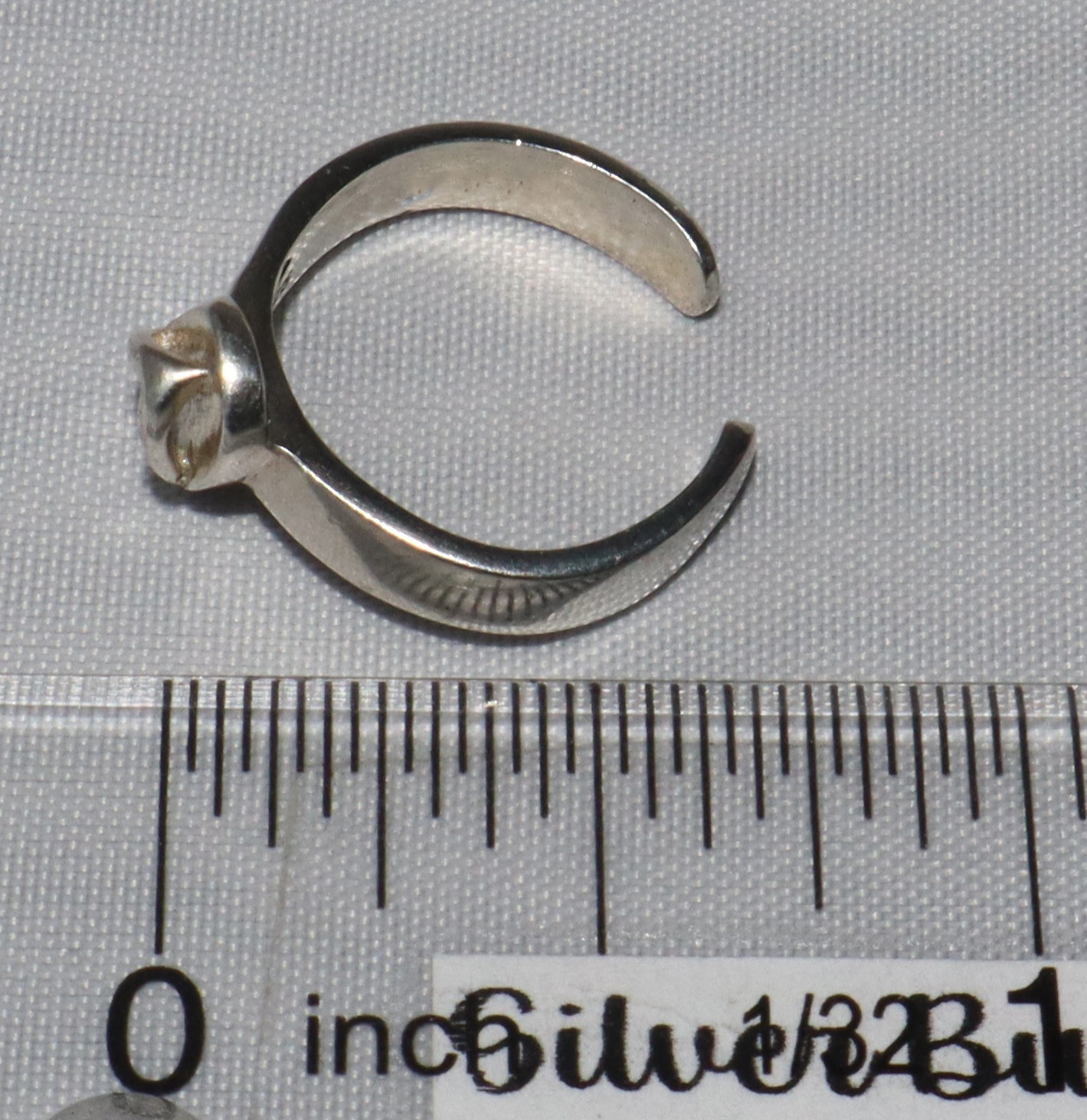Silpada Sterling Silver HTF Flip Flop Toe Ring O1730 Size 3