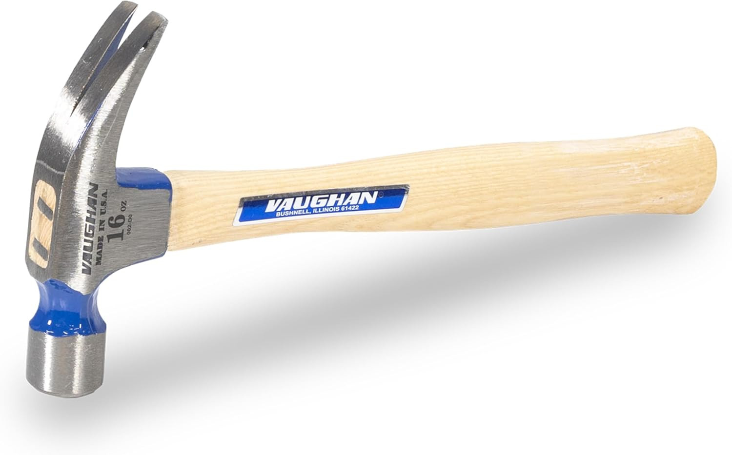 16 Oz Rip Claw Nail and Trim Hammer, 13 Inch Hickory Handle, Made in the USA, VN