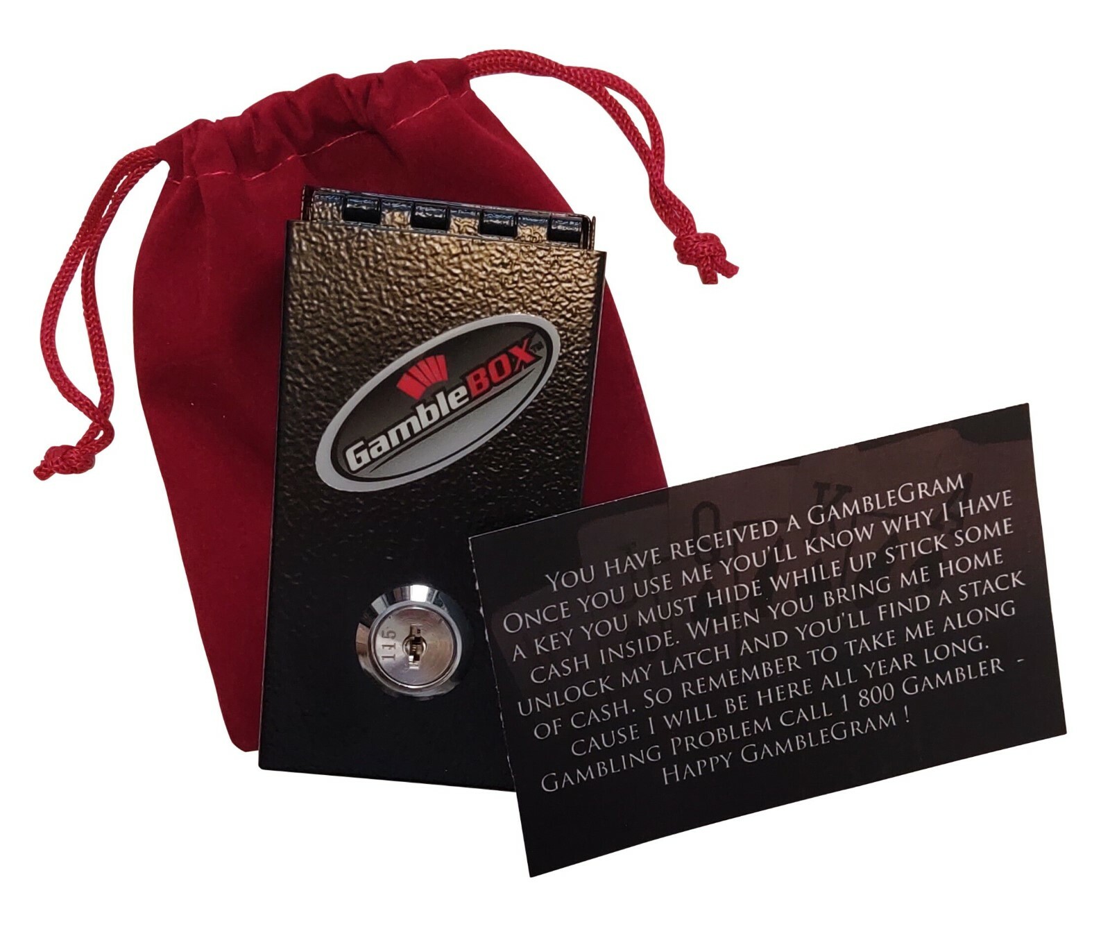 USA Gamble Gram casino gambling gifts gambler gamblebox cash safe box tricks