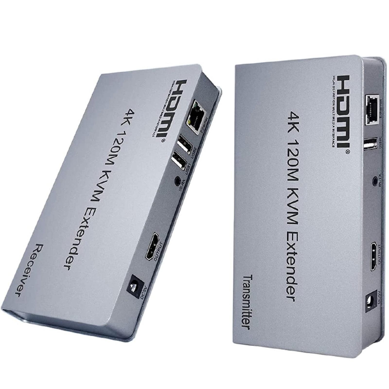 4K HDMI KVM Extender 120M 1080P HD No Delay Support USB KVM Extending Control B