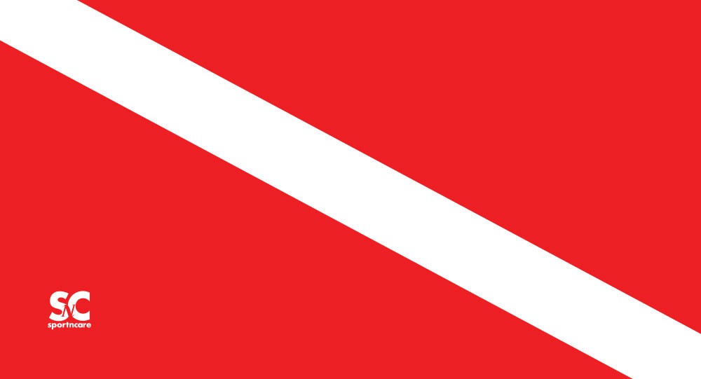 Microfiber Towel - Dive Flag - Scuba Dive - Travel - Large 32" x 60" - D680