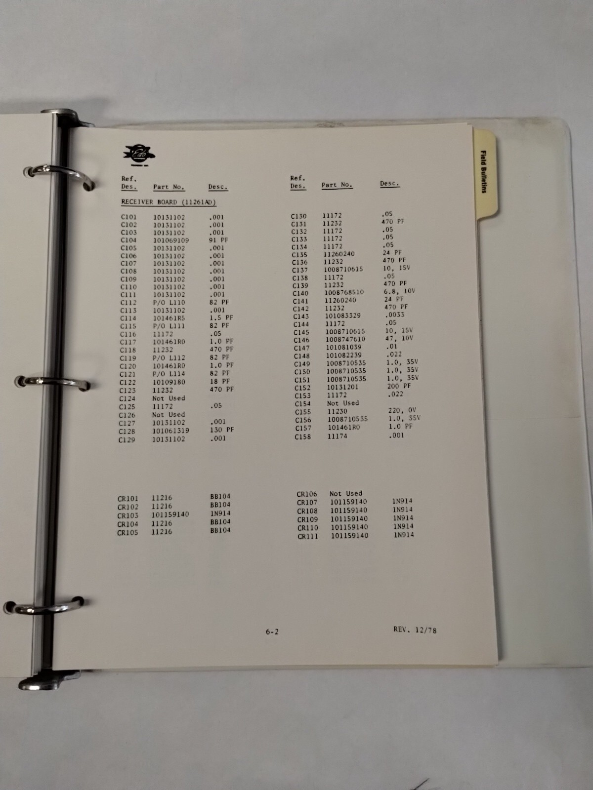 Edo-Aire RT-553, RT-553A NAV/COM System Technical Manual-Original