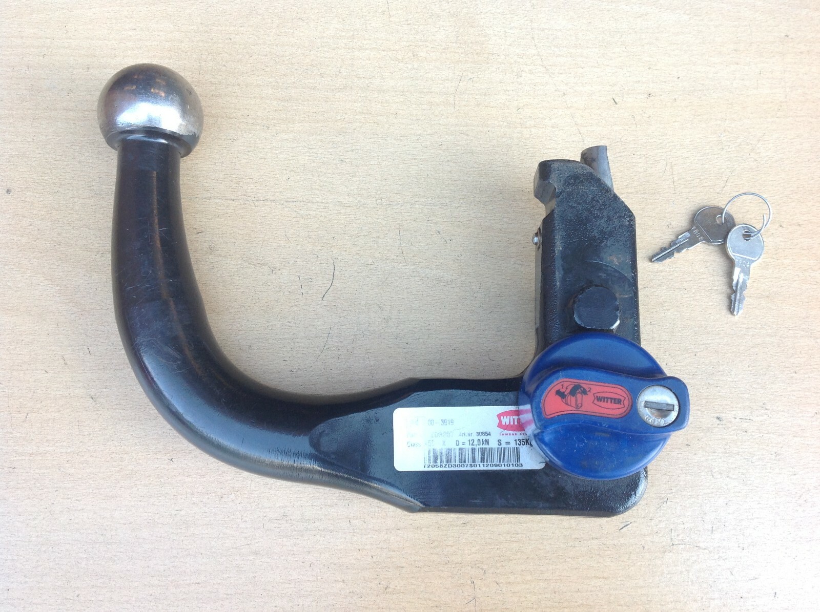 BMW 1-Series F20 F21 WITTER ZD3007 Detachable Swan Neck Tow Bar 2011-2016 ,