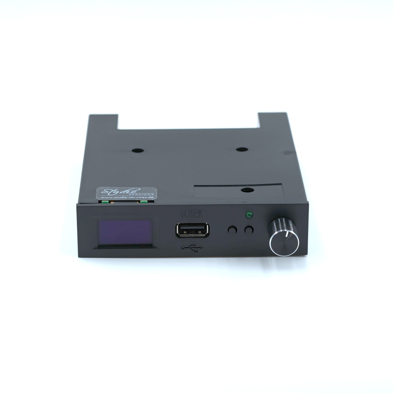 Gotek FlashFloppy LARGE OLED Rotary Encoder AMIGA ATARI AKAI EMU ROLAND Black