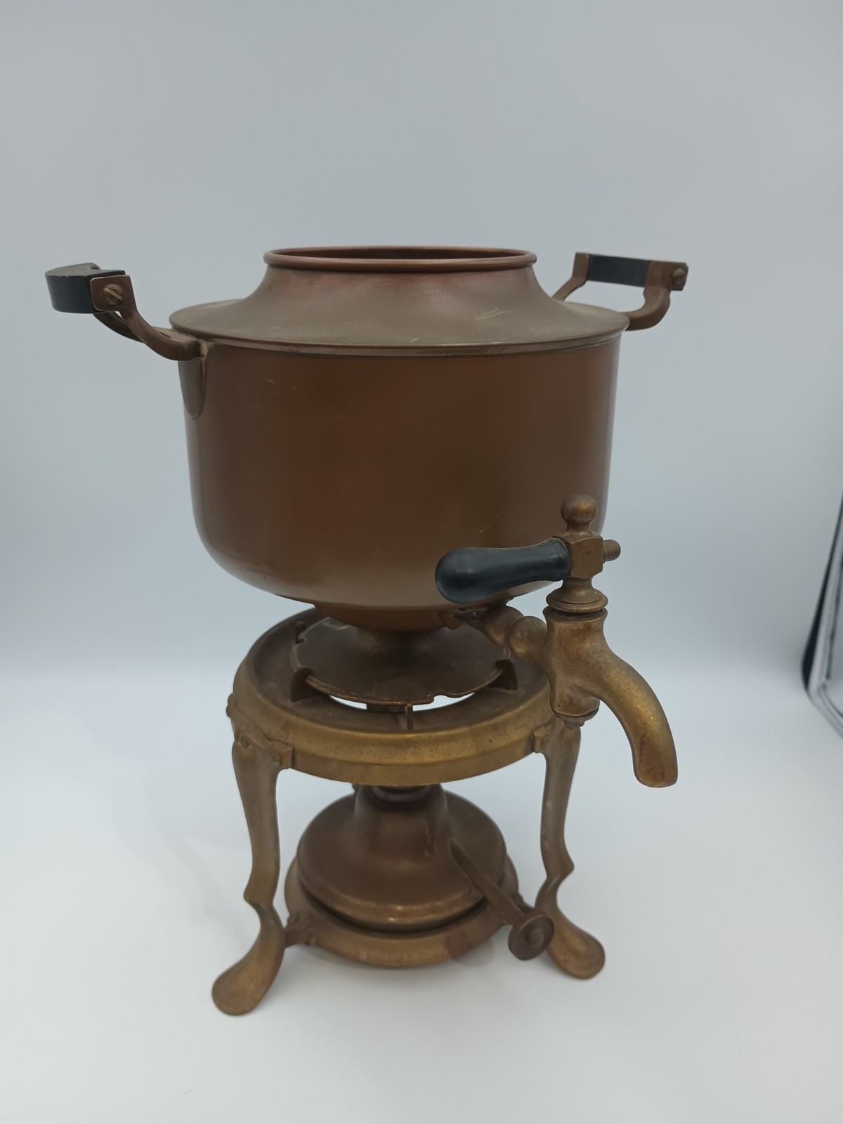 Antique Copper Manning & Bowman Co. Percolator Coffee Pot  Vintage 1914