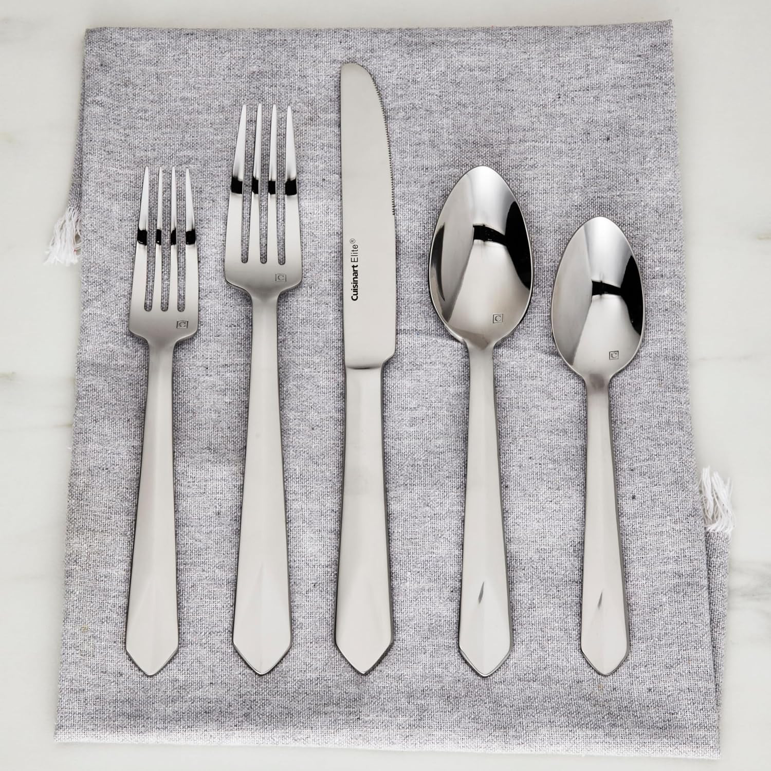 Elite Jolie Collection 20Pc Flatware Set
