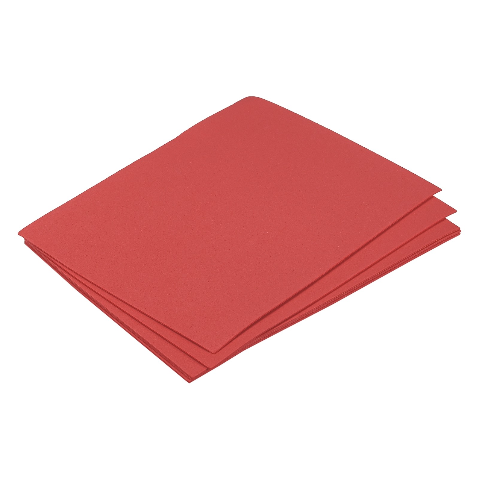 EVA Foam Sheets Red 7.6 Inch x 5.9 Inch 2mm Thickness for Crafts DIY 5Pcs