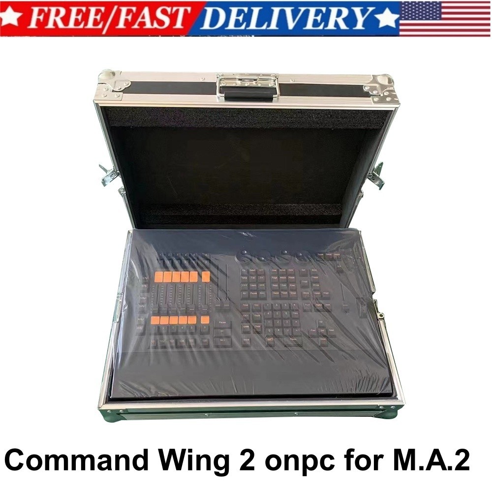 US  2048ch dmx512 console 3pin stage show light command controller onpc+case