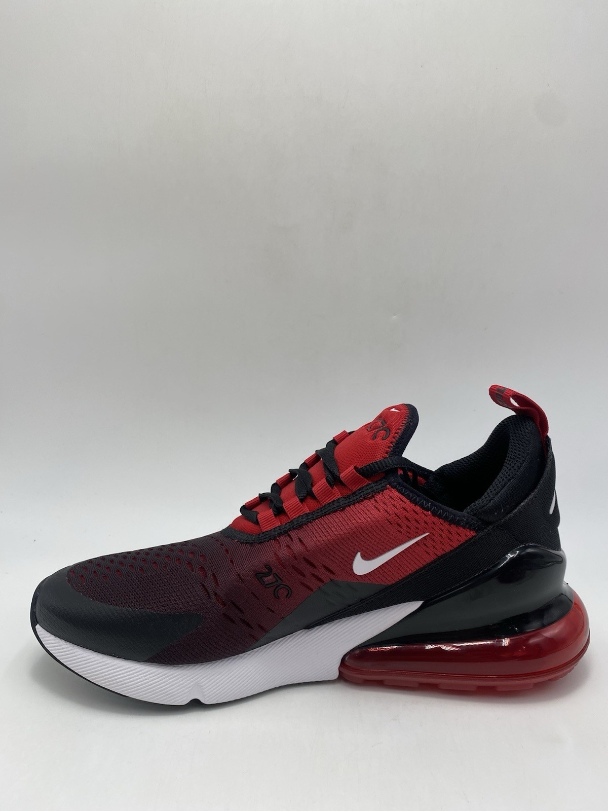 Nike Air Max 270 (GS) Gym Red White Black (943345 603) Size 5Y