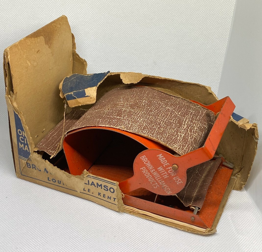 Brown and Williamson Cigarette Rolling Machine with Partial Box AS IS (No. 32)