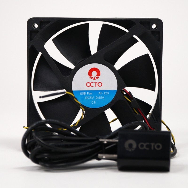 4" USB Smart Aquarium Fan (AF120) - Reef Octopus