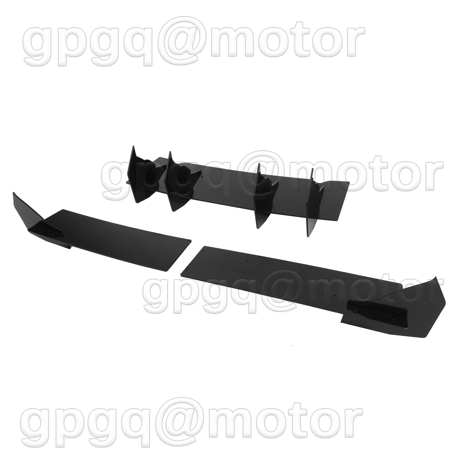 For Dodge Challenger SRT 2015-2023 V2 Style Rear Diffuser & Rear Side Splitters