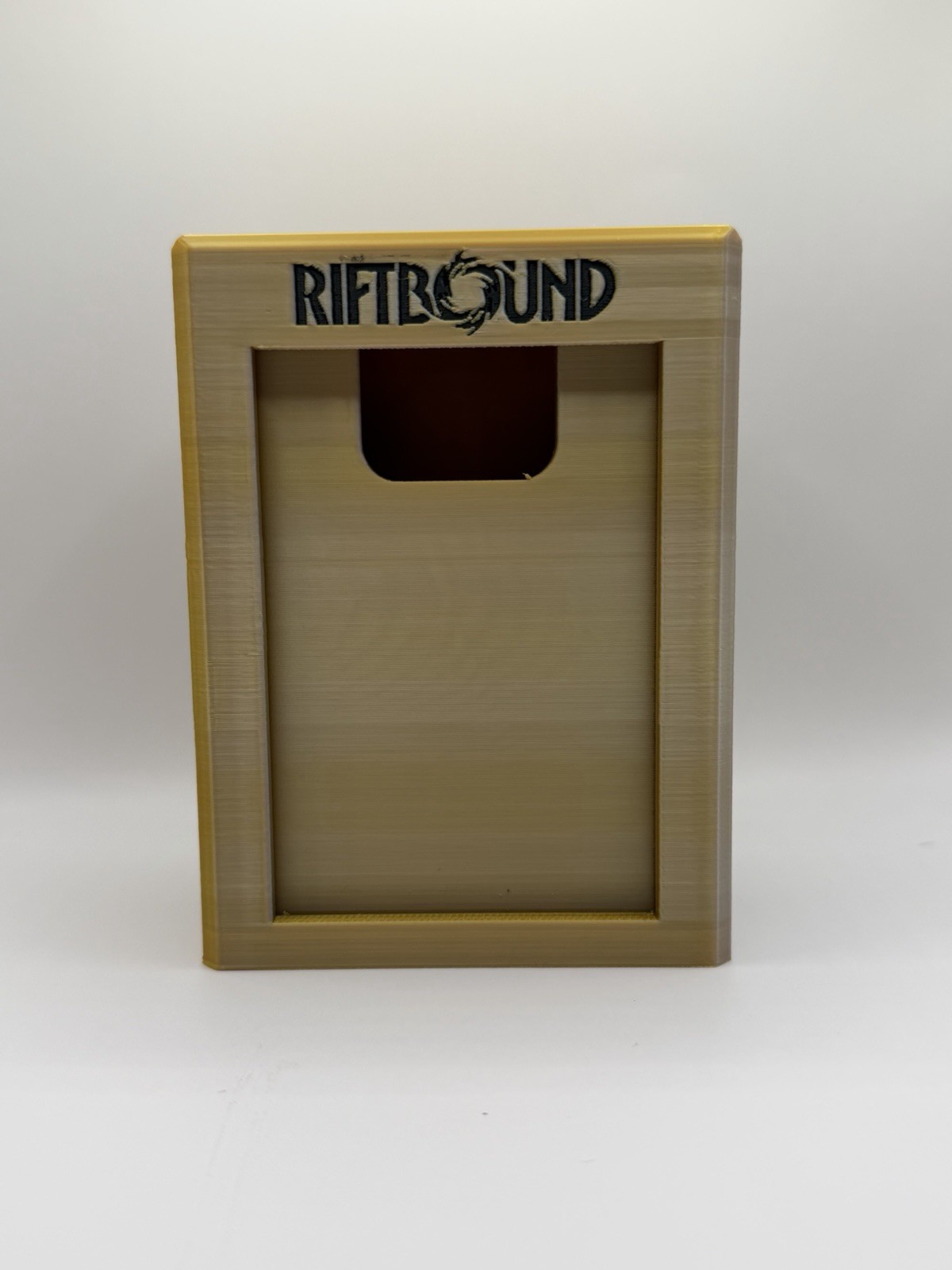 Riftbound - Viktor Gold & Black Plastic Deck Box