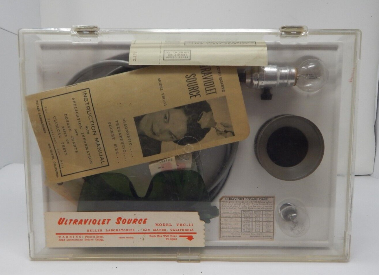 Heller Laboratories Ultraviolet Source Model VRC-11