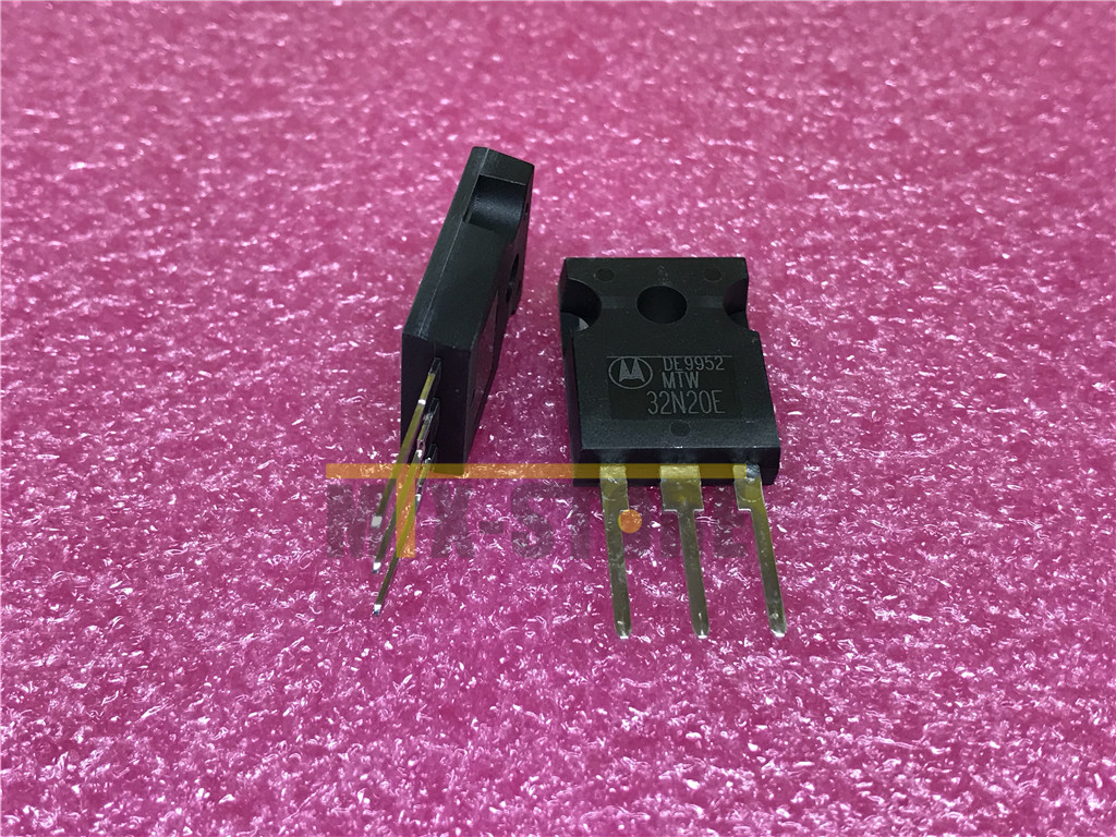 5PCS MTW32N20E 32N20E Power MOSFET 200V 32A 75 mOhm Single N-Channel TO-247