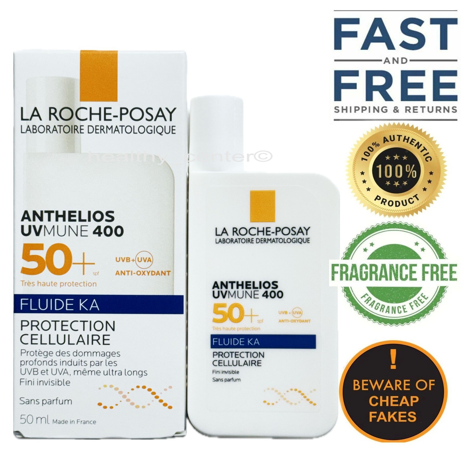 La Roche-Posay Anthelios UVmune 400 Fluide KA Cellular Protection SPF50+ 50 ml