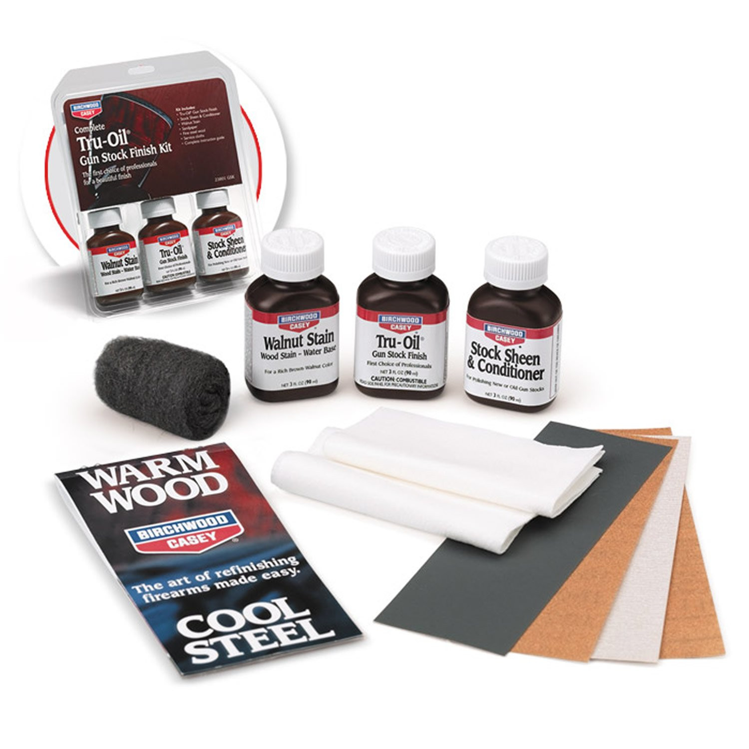 Birchwood Casey GSK Tru Oil Stock Finish Kit