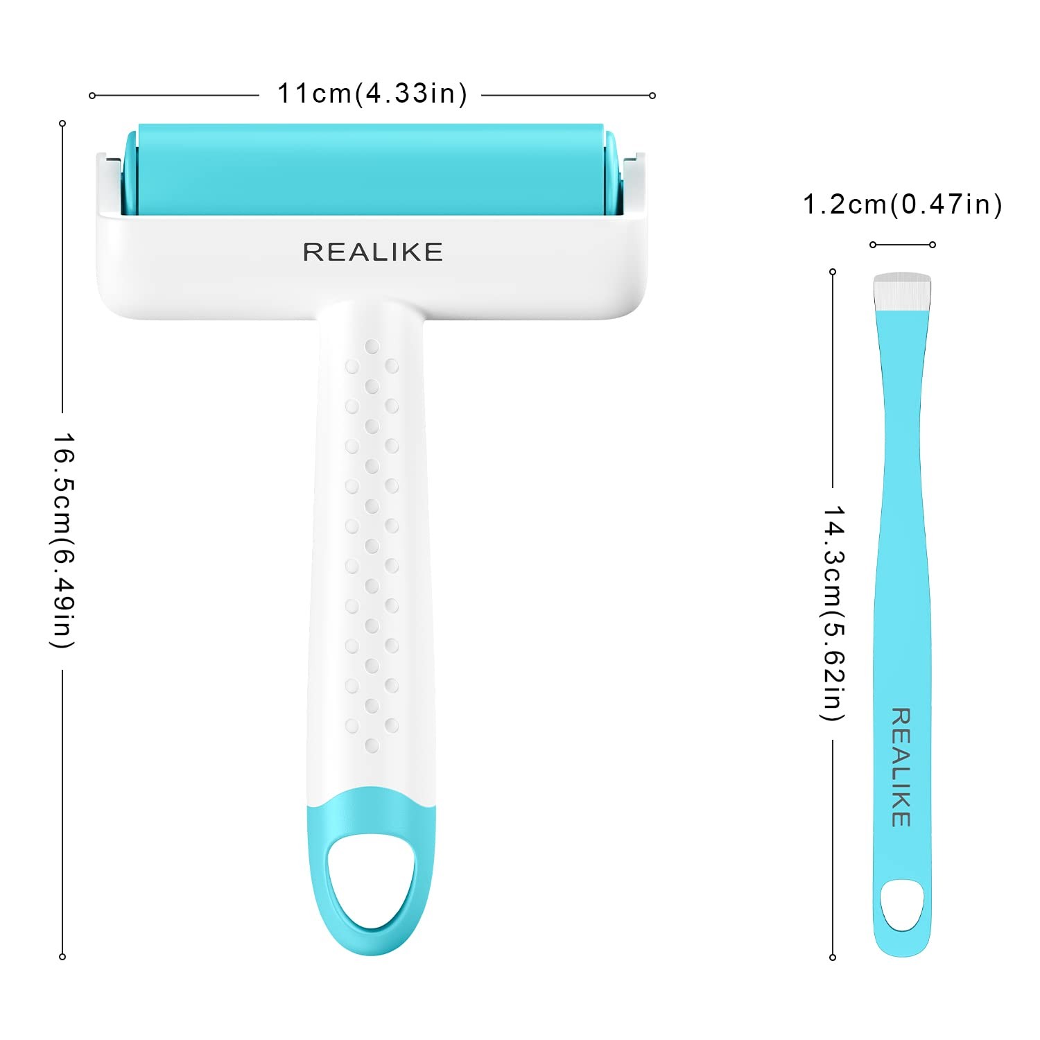 Brayer Roller & Mat Tweezers Remover Set Craft Stamping Brayer Tools Compatib...