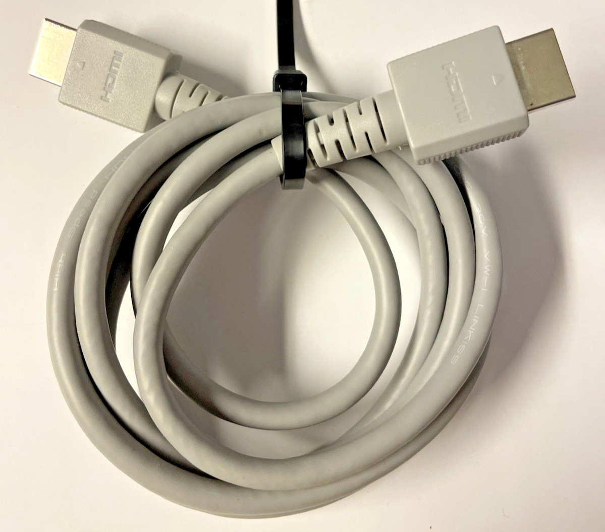 Nintendo Gray Wired AV Cable for Video Game Console
