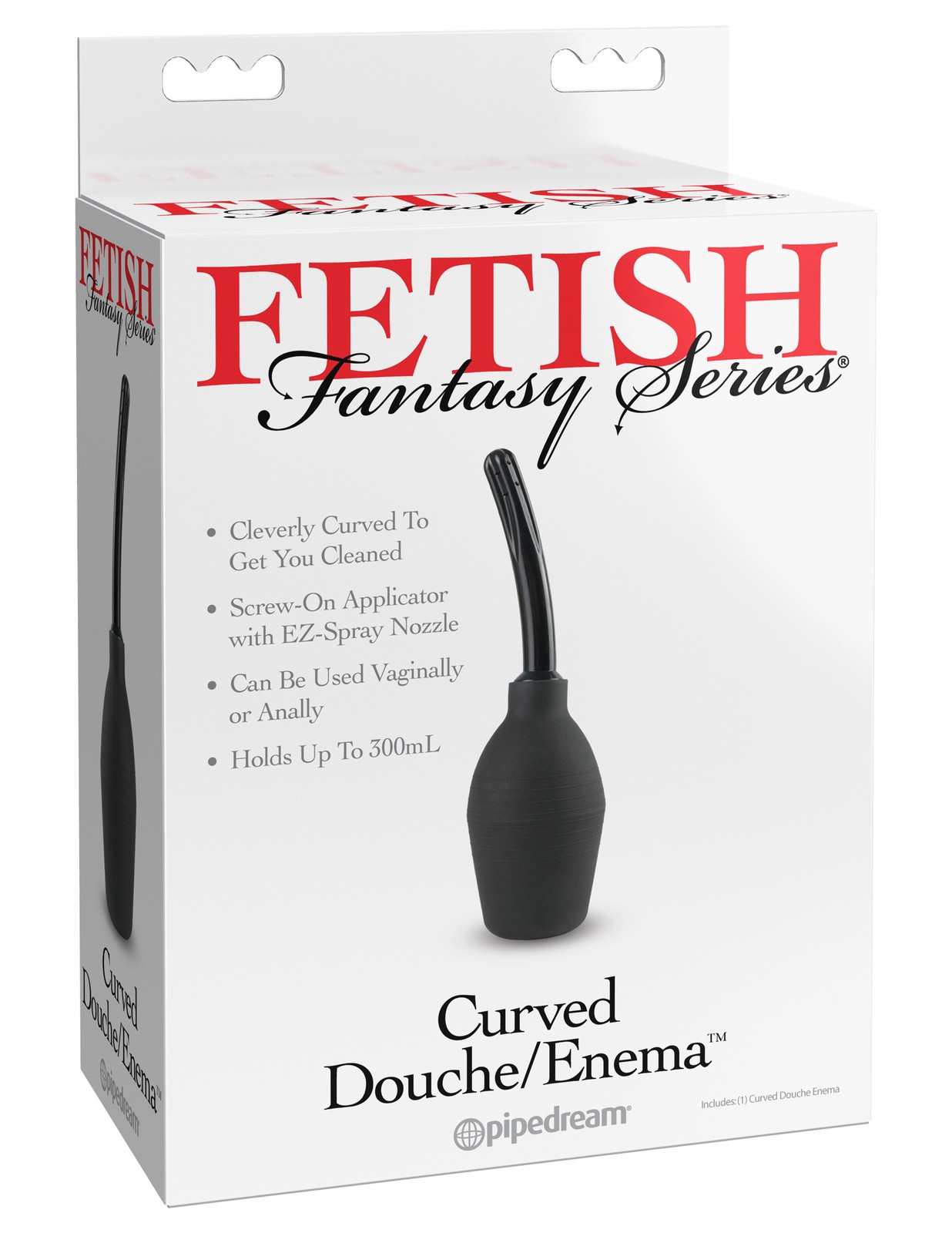 Pipedream Fetish Fantasy Series Curved Douche Enema Hp-Pd3921-23