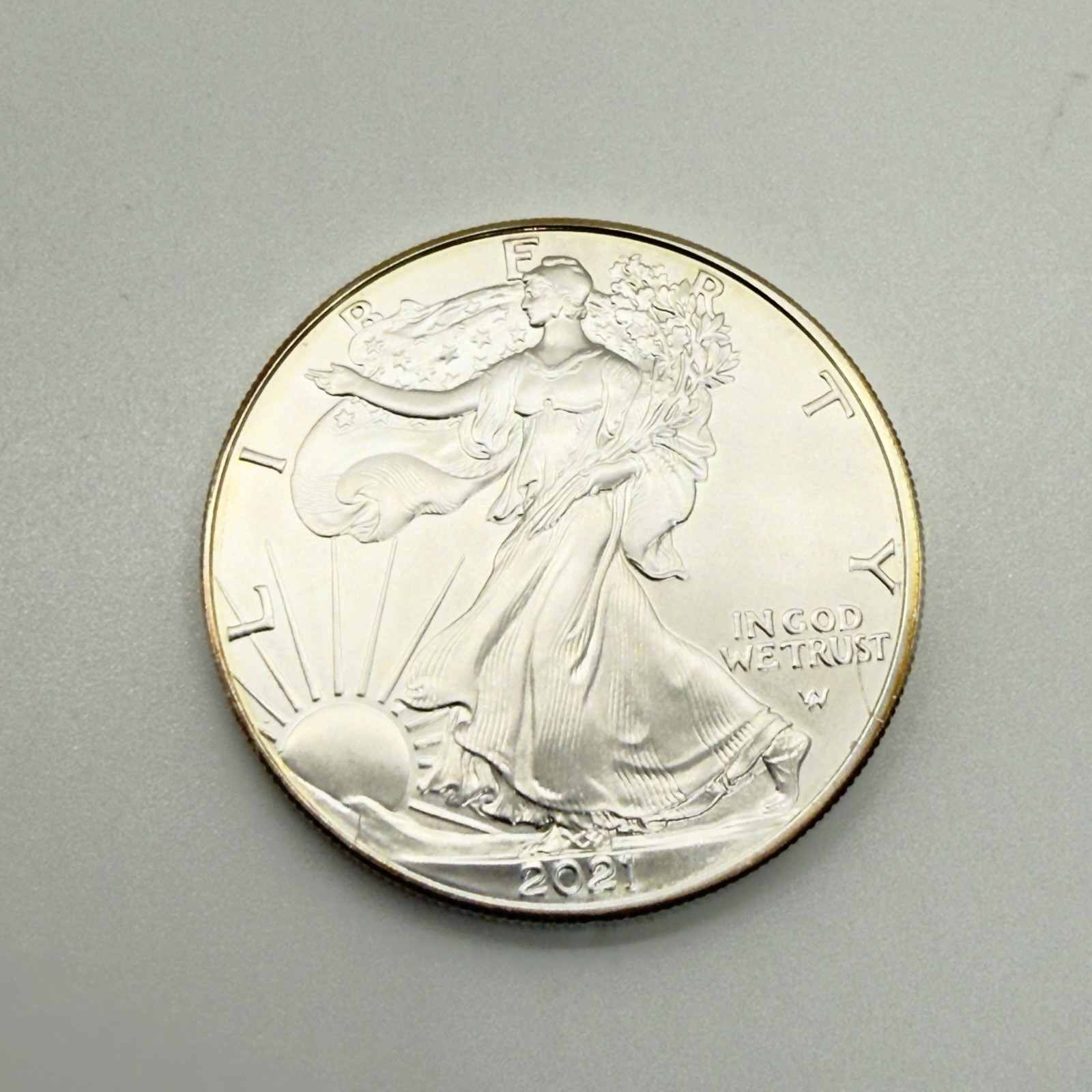 2021 American Silver Eagle Type 2 1 oz $1 - BU